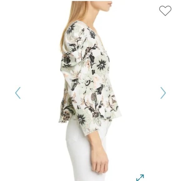 Diane Von Furstenberg Isha Blouse - Picture 2 of 9